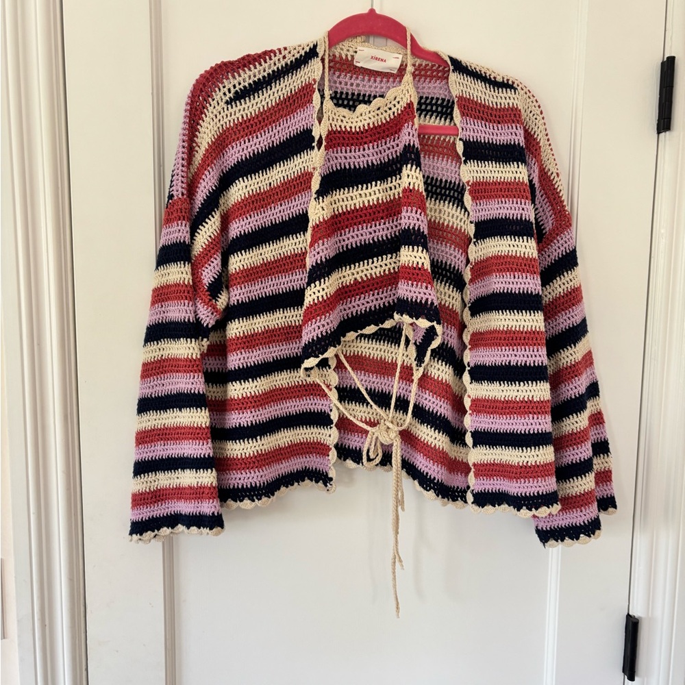 Xirena crochet sweater & top